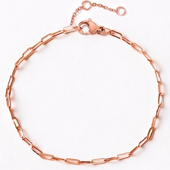 ⚜️𝟯𝟬%𝗢𝗙𝗙 𝗯𝘂𝗻𝗱𝗹𝗲𝘀 𝟯+⚜️ NEW Paperclip Steel Bracelet - Picture 10 of 16